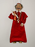 Cardinal , marionnette poup�e  