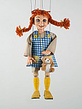 Fifi Brindacier pippi ,marionnette poupee 
