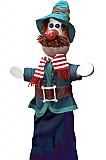 Brigand, marionnette poupée
