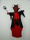 Diable, marionnette poupée