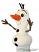 Bonhomme-de-neige-Olaf-marionnette-de-mains-vk102✔marionnettes-poupees.com|La-Galerie-des-Marionnettes-Tchèques