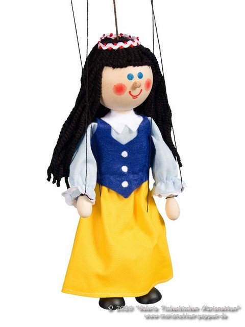 Fille de la neige Marionnette en Bois vente, MA140