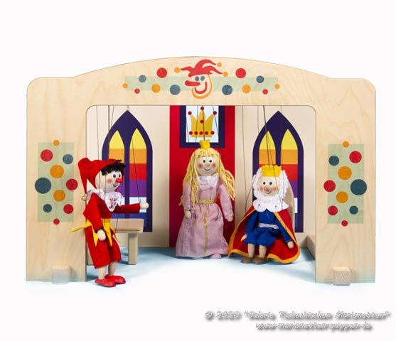 Théâtre de Marionnettes en bois vente, TMA02