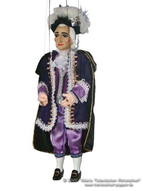 Amadeus Mozart compositeur marionnette 