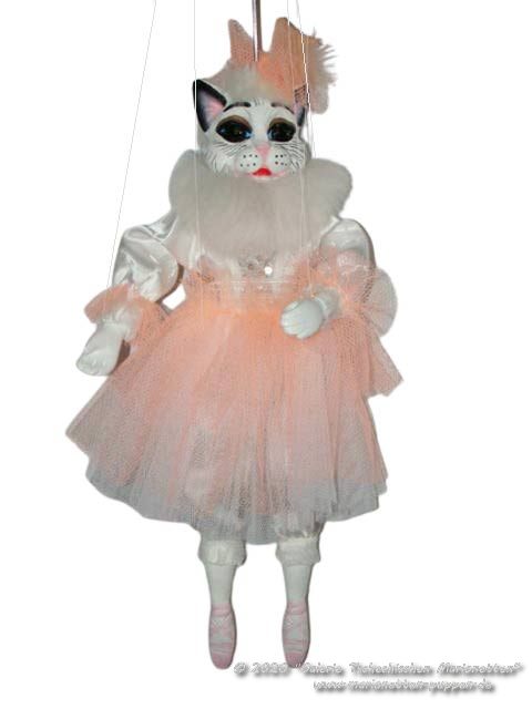 Chatte ballerine marionnette