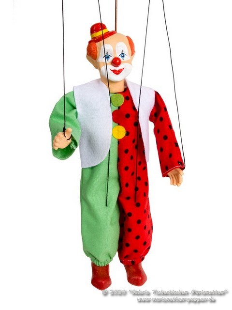 Clown marionnette   