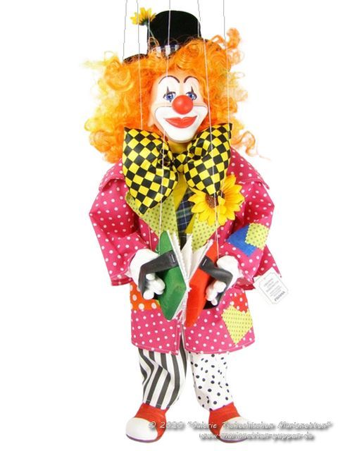 Clown marionnette