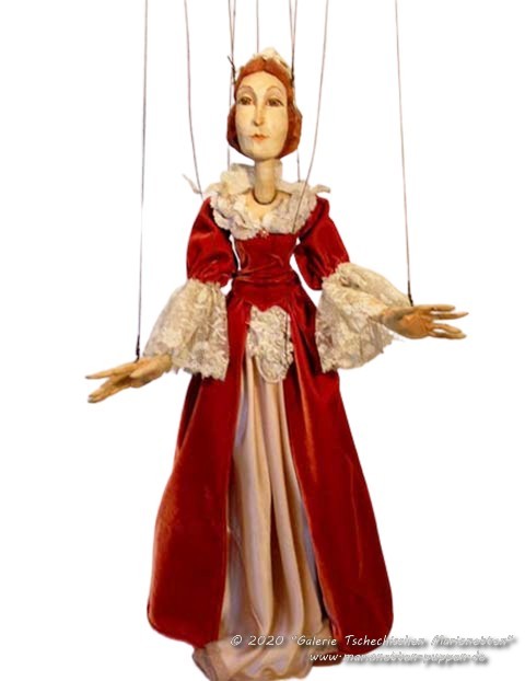 Dama baroque marionnette poupée   