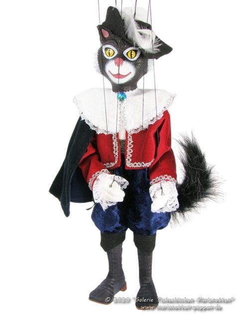 Le Chat botté marionnette 