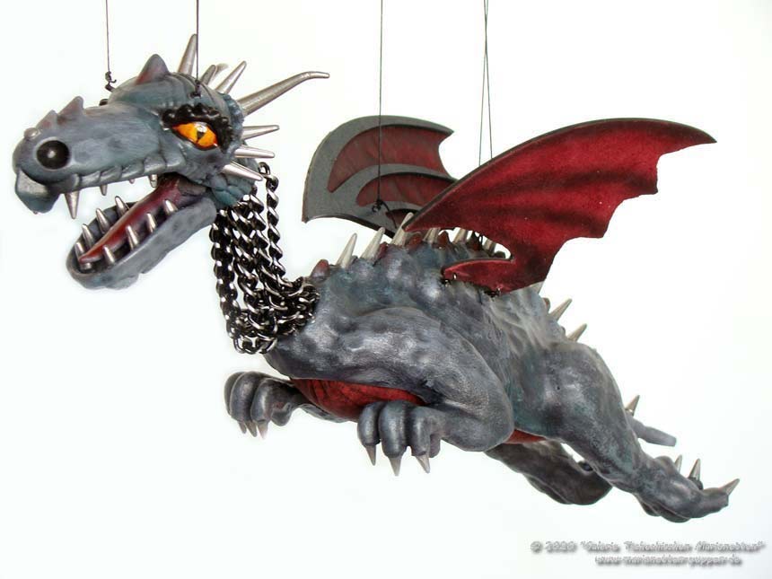 Dragon marionnette