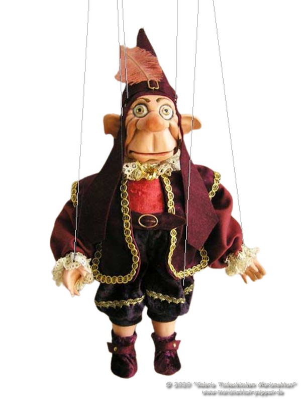Vénitien gnôme marionnette poupée     