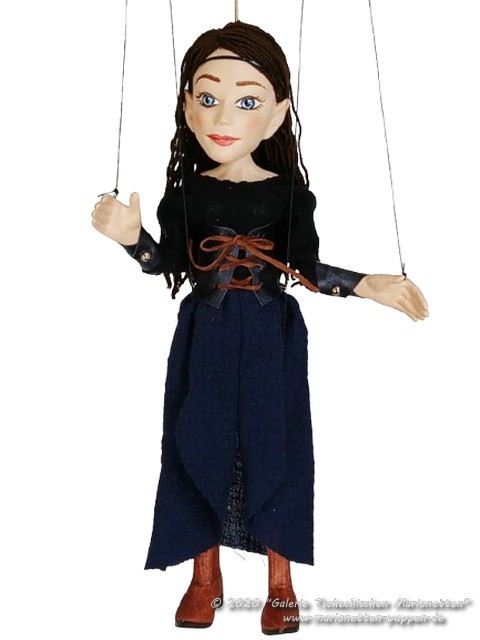 Elfe Arwen marionnette