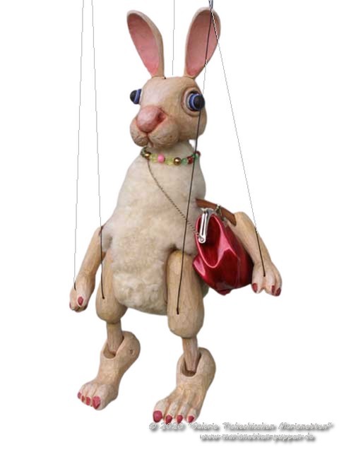 Poupée Lapin, Marionnette, Vente Poupée de Collection en