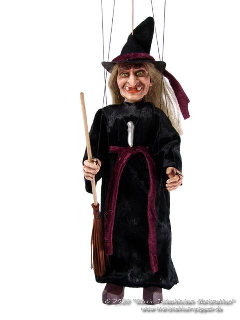 Sorcière américain marionnette