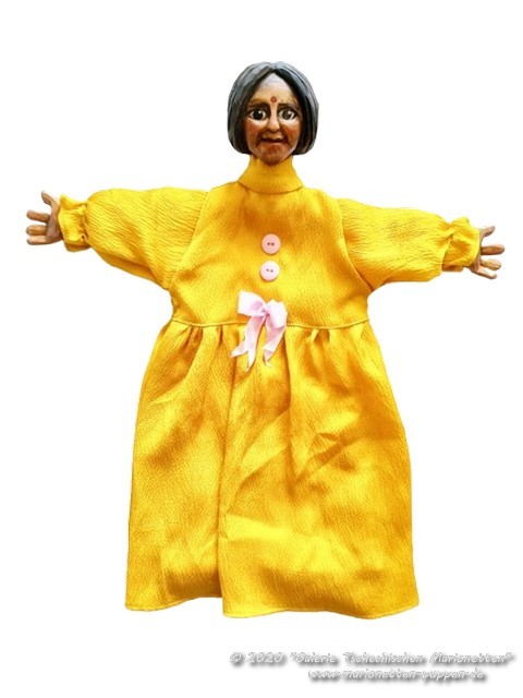 Fille indien Marionnette à main