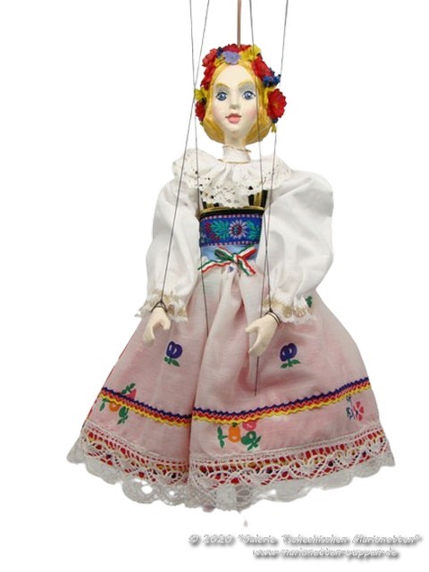 Marionnette en costume national tchèque