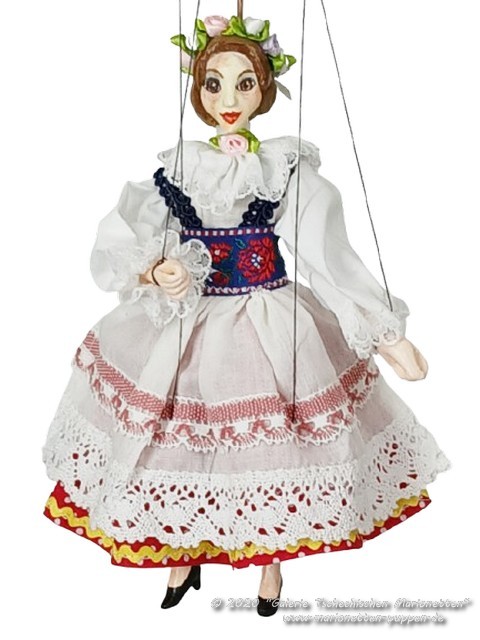 Marionnette Costume folklorique Jana