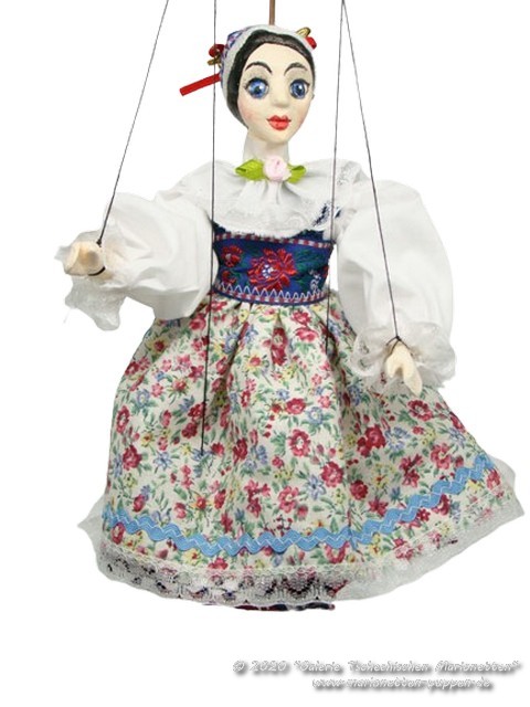 Marionnette Costume folklorique Jana
