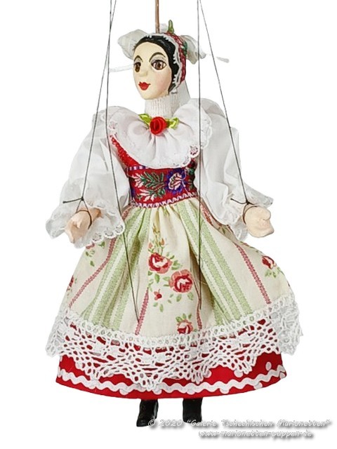 Marionnette Costume folklorique Lucie