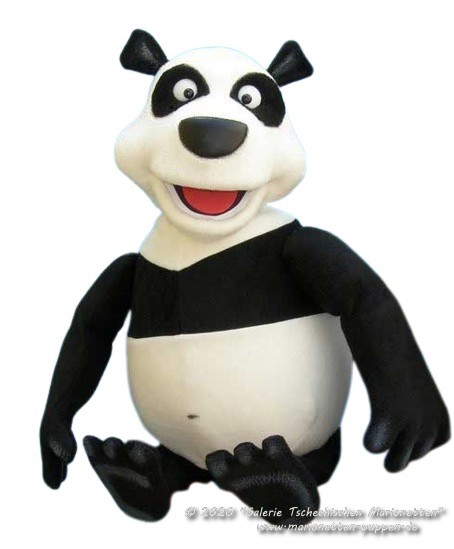 Panda marionnette de ventriloque       
