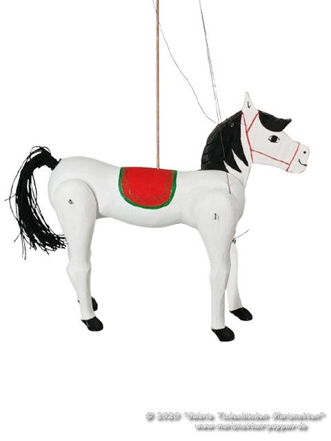 Cheval marionnette en bois
