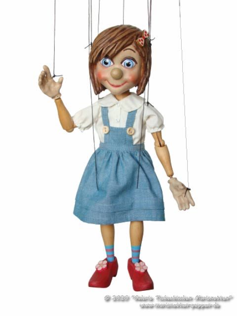 La petite amie de Pinocchio marionnette