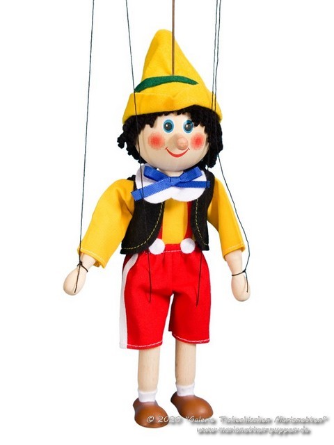 Pinocchio marionnette en bois 