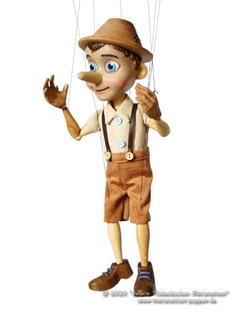 Pinocchio rétro marionnette