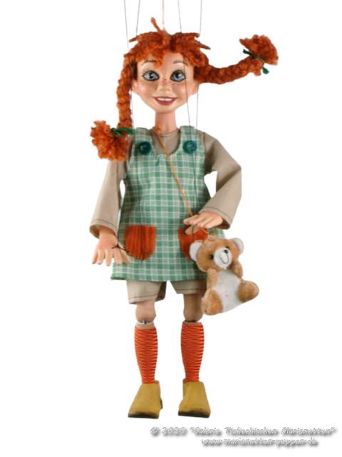 Fifi Brindacier pippi marionnette