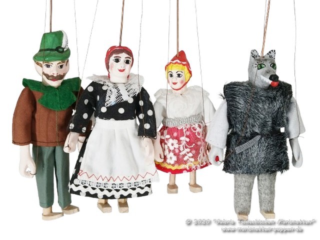 Le petit Chaperon rouge marionnettes