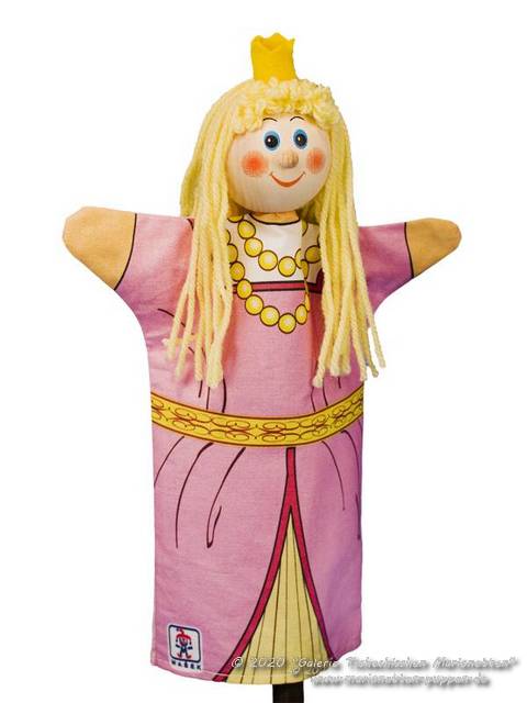 Princesse marionnette de mains
