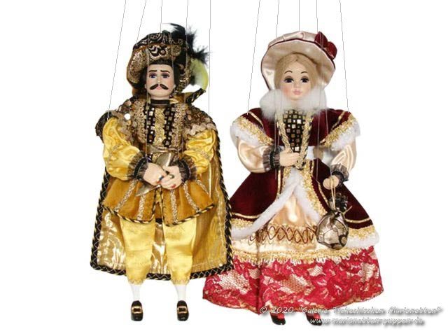 Le prince et la princesse marionnettes