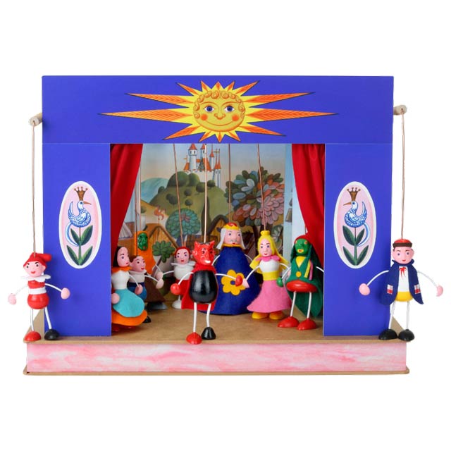 Théâtre de Marionnettes Soleil  et 10 marionnettes