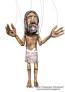 Jesus marionnette en bois