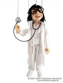 Docteur Femme médecin marionnette