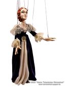 Dama baroque marionnette poupée    