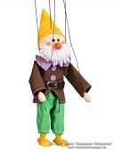 Gnome marionnette en bois    