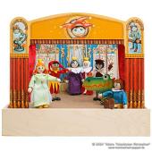 Théâtre de marionnettes en bois Royal Fairy Tale