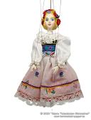 Marionnette en costume national tchèque