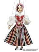 Marionnette en costume national Plzensko