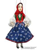 Marionnette en costume national Valassko