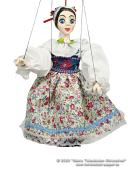 Marionnette Costume folklorique Jana