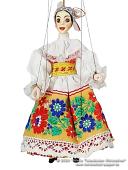 Marionnette Costume folklorique Mary