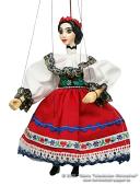Marionnette Costume folklorique Anna