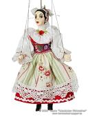 Marionnette Costume folklorique Lucie