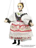 Marionnette Costume folklorique Alena