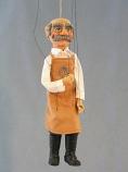 Maréchal-ferrant marionnette poupée    