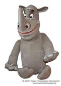 Rhinocero marionnette de ventriloque