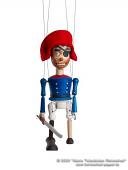 Pirate marionnette en bois