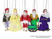 La famille royale marionnettes